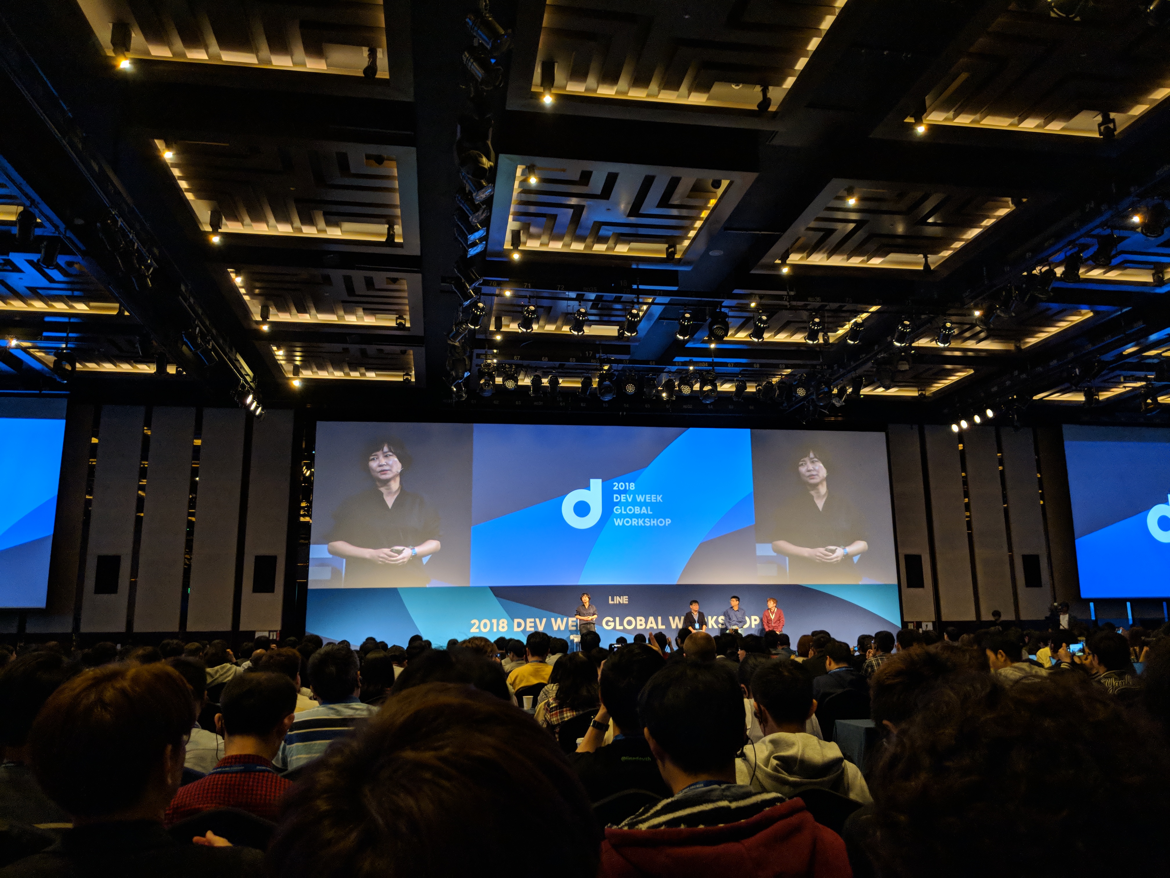 2018年的时候还组织韩国和日本的开发团建